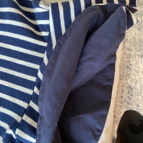 Blue and white striped dress - Picture 3 of 3